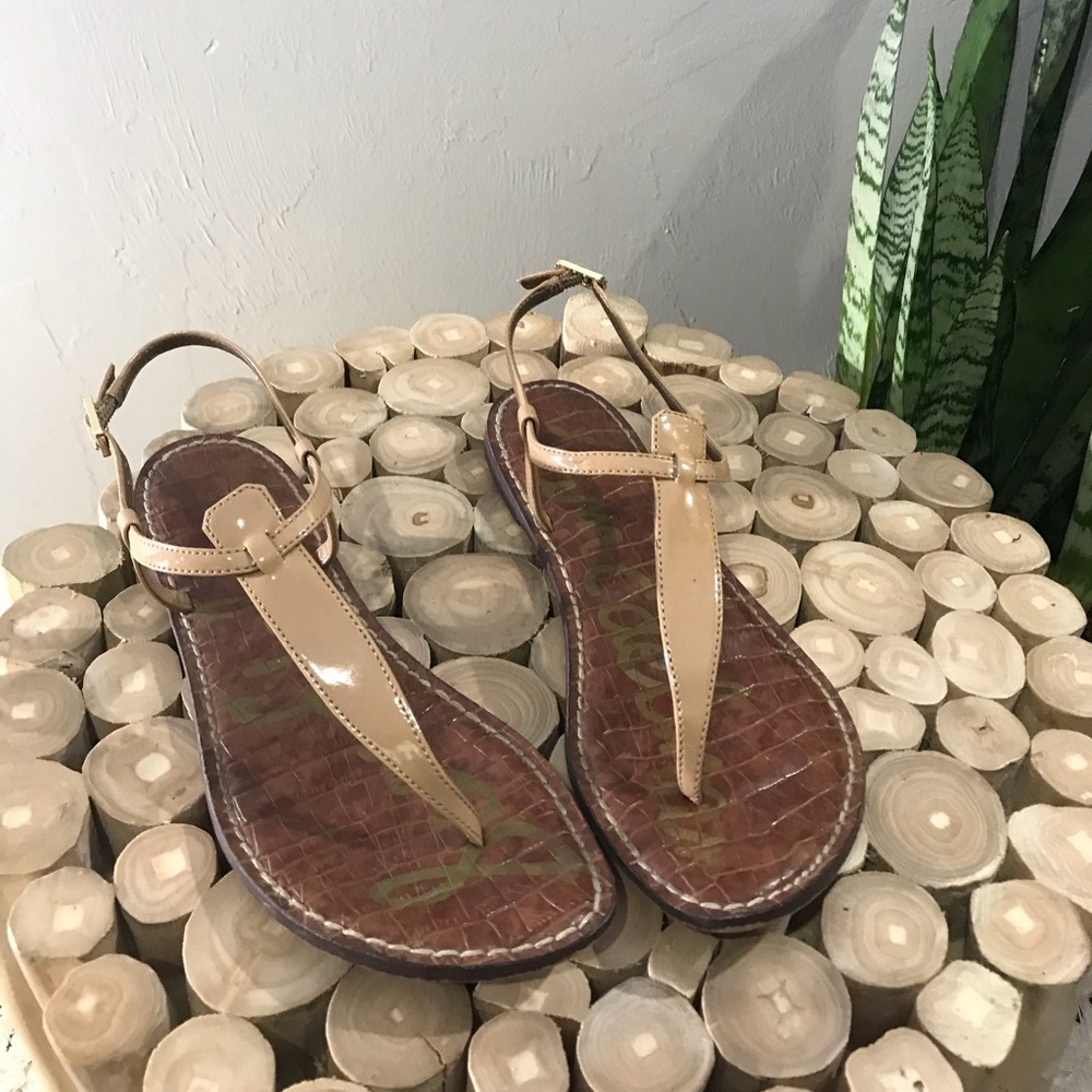 Sam Edelman patent sandals